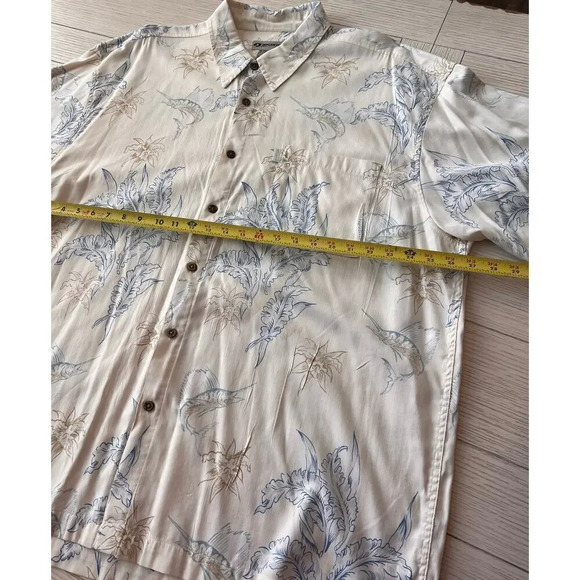 Sportif USA men's button down tropical print Hawaiian shirt.‎ Size XXL. - Picture 6 of 10